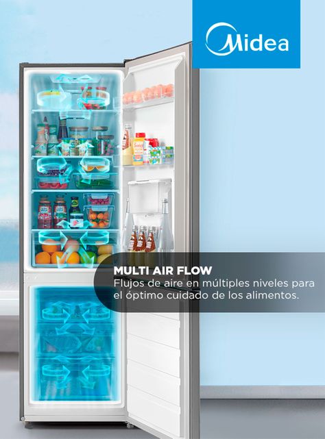 Refrigerador Bottom Freezer No Frost 262 Litros MDRB380FGE50-4