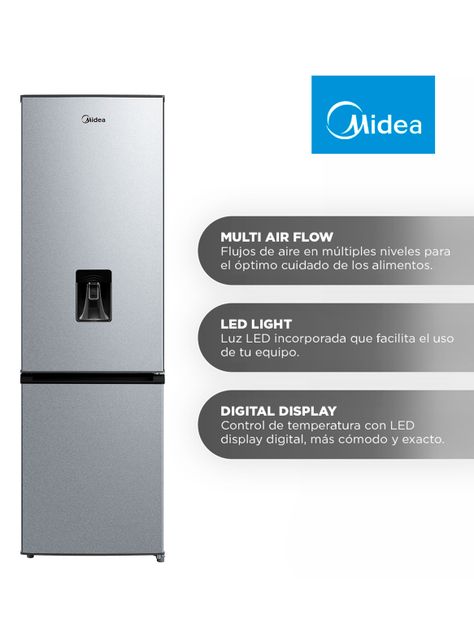 Refrigerador Bottom Freezer No Frost 262 Litros MDRB380FGE50-7