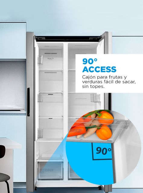 Refrigerador Side by Side No Frost 442 Litros MDRS619FGE50-6