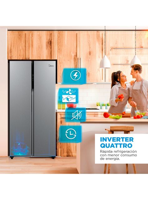 Refrigerador Side by Side No Frost 442 Litros MDRS619FGE50-7