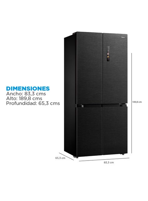 Refrigerador Side by Side No Frost 474 Litros MDRM691MTEDX-1