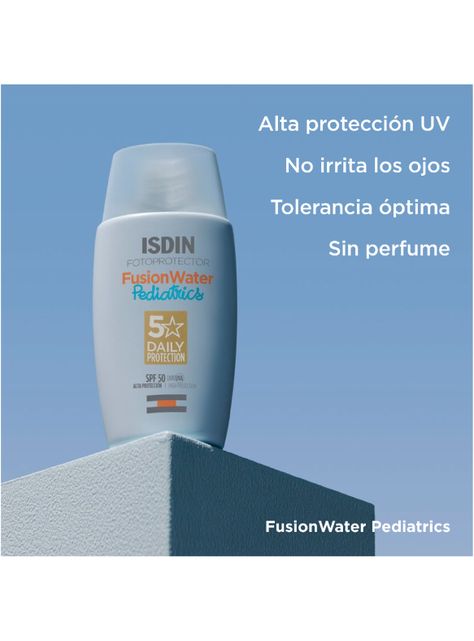 Pack Isdin Gel Crema Pediatrics Spf 50 250 ml y Fusion Water Pediatrics Spf 50 50 ml-3