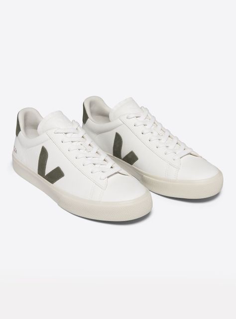 Zapatilla Urbana White Kaki Campo  Mujer-1
