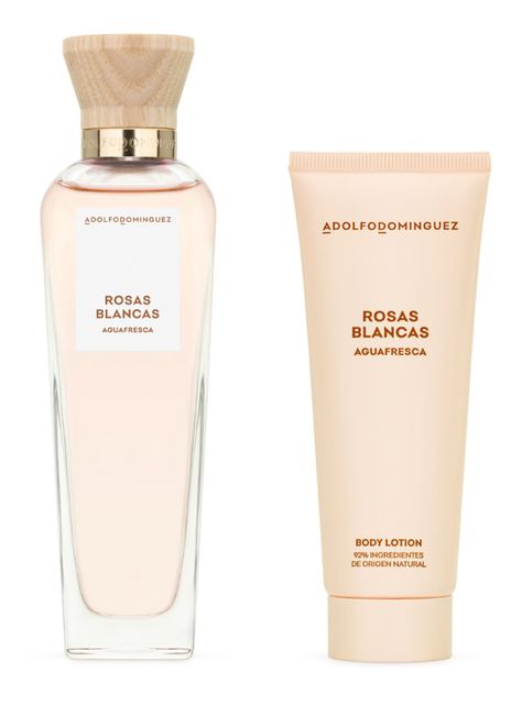 Set Perfume Rosas Blancas EDT Mujer 120 ml + Body Lotion 75ml-0