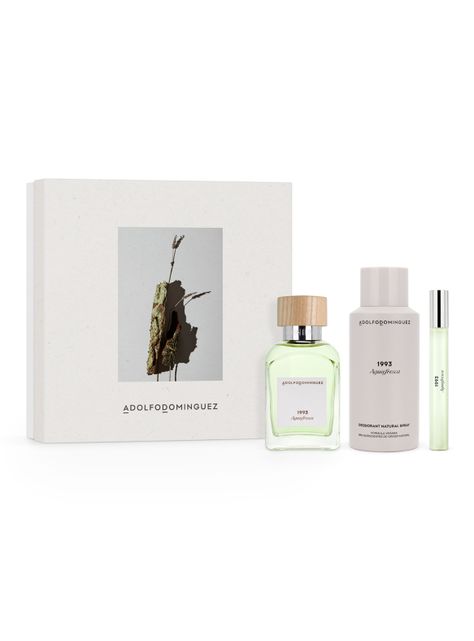 Set Perfume Agua Fresca 1993 EDT Hombre 120 ml + Desodorante 150 ml + Megaspritzer EDT 10 ml-1