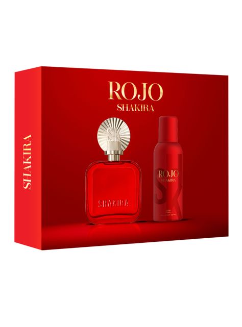 Set Perfume Regalo Perfume Mujer Rojo EDP 80 ml + Desodorante 150 ml-0