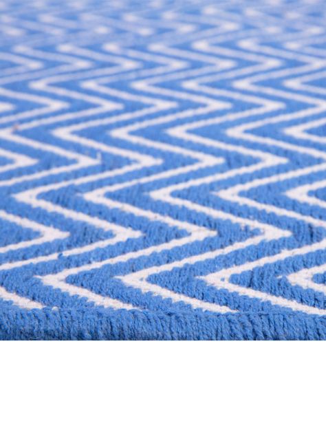 Bajada Cama Cotton Design 60x90 cm Azul-1