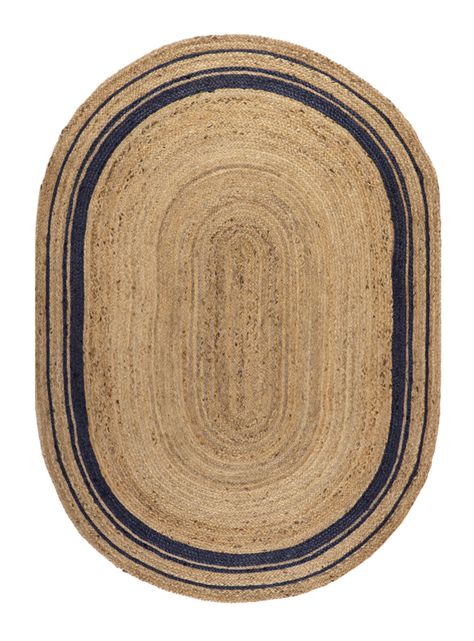 Alfombra Braided Yute 150x210 cm-0