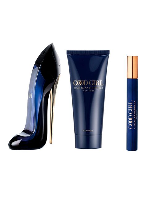 Set Perfume Carolina Herrera Good Girl EDP Mujer 80 ml + Body Lotion 100 ml + Megaspritzer-0