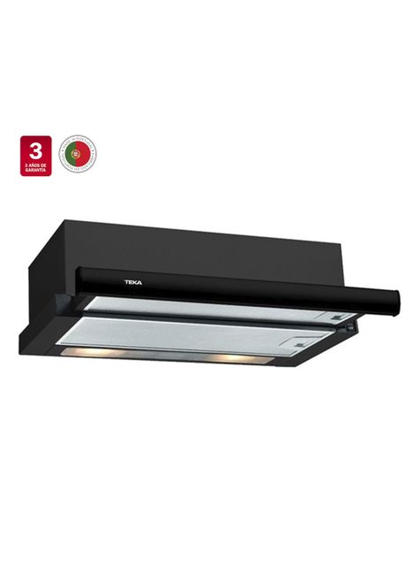 Campana Frente Extraíble 1 Motor TL 6310 Negra-2
