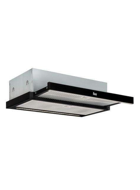 Campana Frente Extraíble Teka 1 Motor CNL Plus Negra 60 cm-1