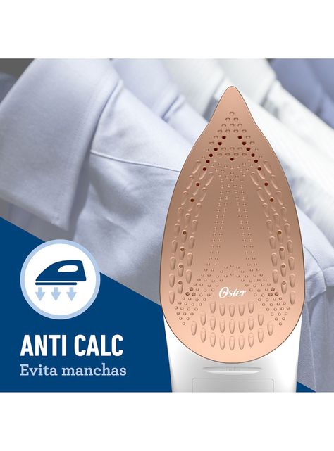 Plancha de Vapor con Suela Grande de Cerámica P2501-3