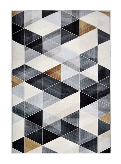 Alfombra 200 x 280 cm Idetex Chenille Zentrum Negro-0