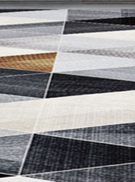 Alfombra 200 x 280 cm Idetex Chenille Zentrum Negro-1