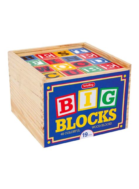 Schylling Bloques de Madera ABC Caramba-1
