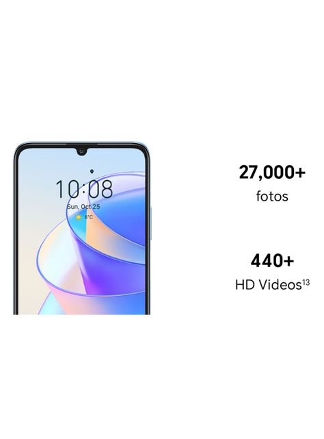 Smartphone X7a 4G 128GB 6.7" Silver WOM-4