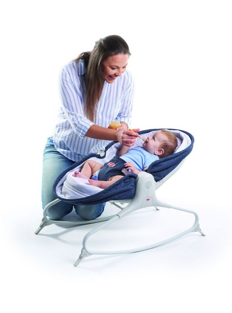 Silla Nido 3 en 1 Tiny Rocker Denim-3