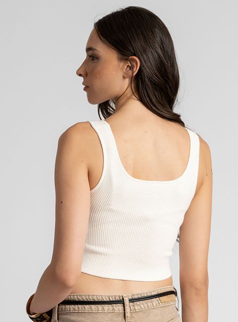 Top Colomba Blanco Lolita Pocket-1