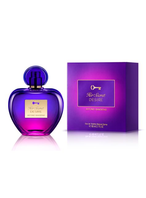 Perfume Her Secret Desire Banderas EDT Mujer 80 ml-1