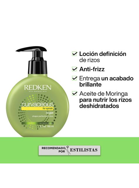 Tratamiento Leave-In Cabello Rizado Ringlet Curvaceous 180ml-1