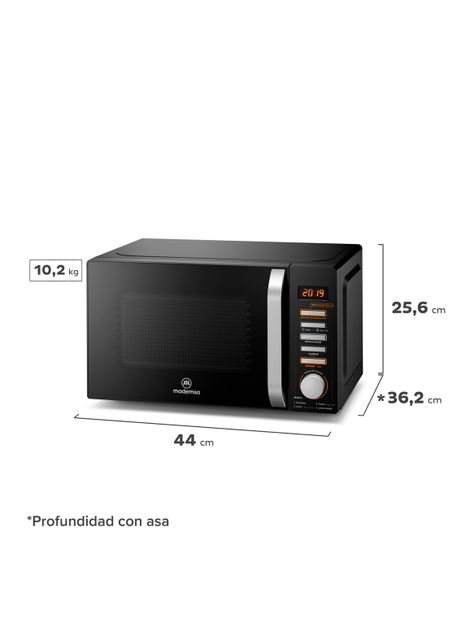 Microondas Digital 20 Litros 1050W MM20FBH-1