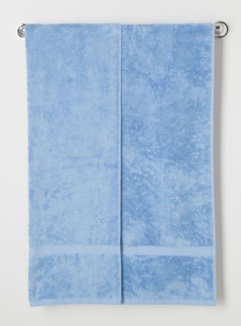 Toalla Lourdes de Sábana 90 x 177 cm Celeste 700 grs-0