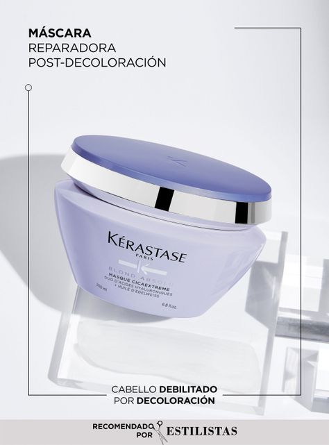 Máscara Matizadora Cabello Rubio O Decolorado Masque Ultra-Violet Blond Absolu 200ml-1
