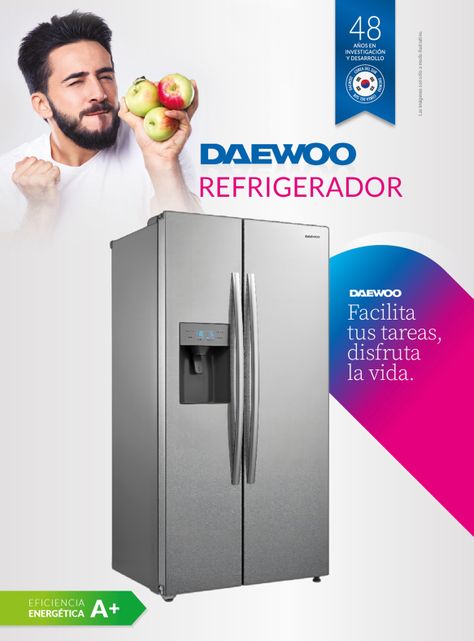 Refrigerador Side by Side No Frost 504 Litros Dispensador Agua/Hielo DRSS568NFIWDCL-6