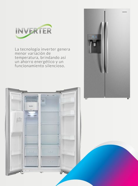 Refrigerador Side by Side No Frost 504 Litros Dispensador Agua/Hielo DRSS568NFIWDCL-7