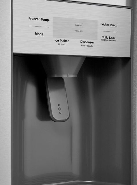 Refrigerador Side by Side No Frost 504 Litros Dispensador Agua/Hielo DRSS568NFIWDCL-4