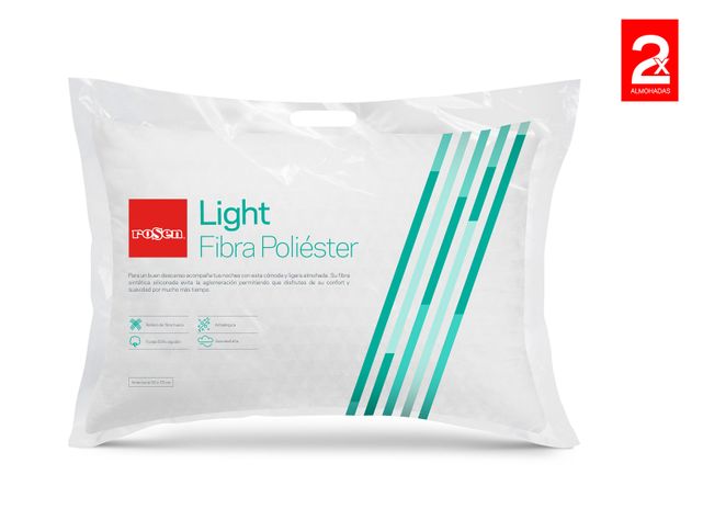 Pack Rosen 2 Almohadas Soft Light 50x70 cm-0