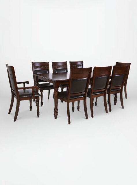 Juego de Comedor New Cordobes + 6 Sillas + 2 Sitiales Cic-0