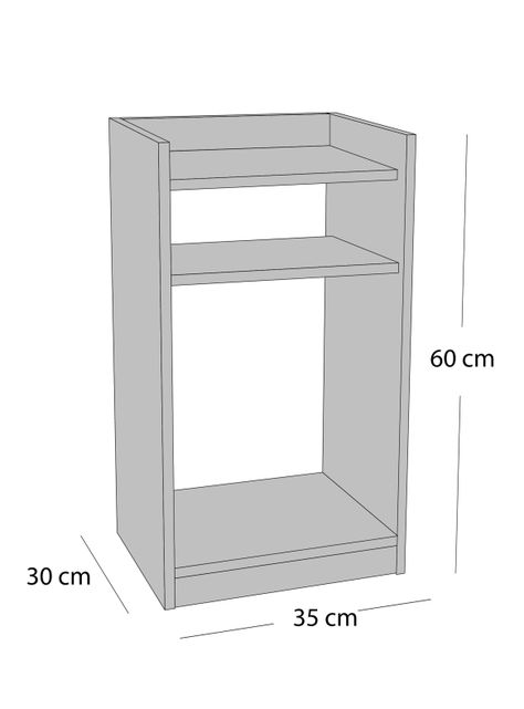 Cama Europea Cadiz 1.5 Plazas 190 cm + Set de Muebles Alba White-1