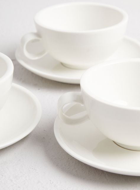 Set 4 Tazas de Té 250 ml + Platillos-2