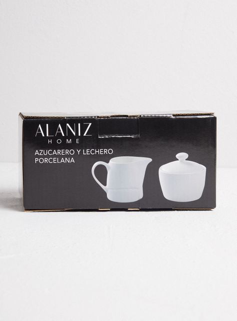 Set Azucarero y Lechero Porcelana-3