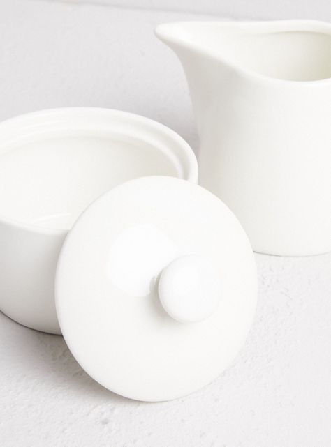 Set Azucarero y Lechero Porcelana-2