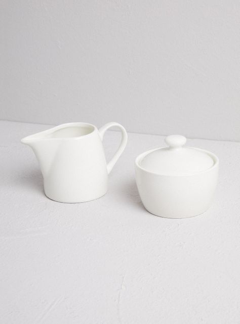 Set Azucarero y Lechero Porcelana-0