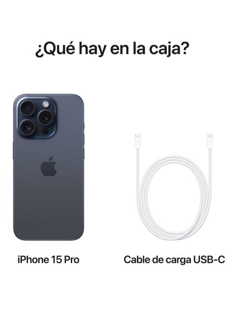 iPhone 15 Pro 128GB Titanio Azul-8