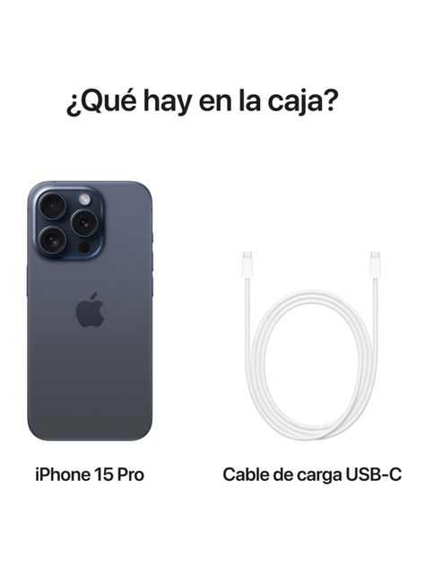 iPhone 15 Pro 256GB Titanio Azul-8