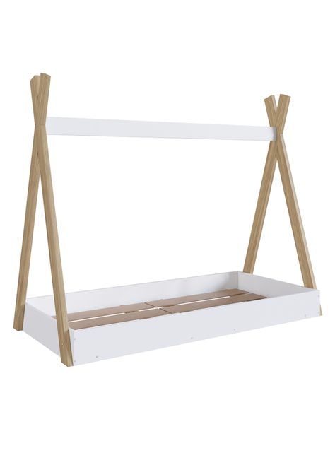 Cama de Transición Infantil Montessori Blanco-0