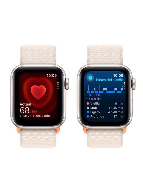 Apple Watch SE GPS 40mm Caja Aluminio y Correa Loop Blanco Estelar-4