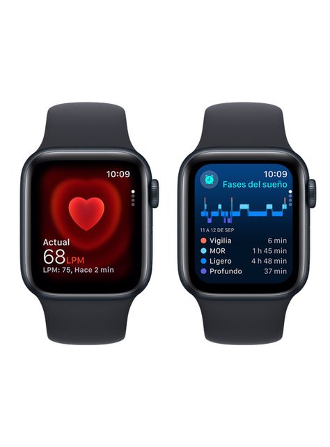 Apple Watch SE GPS 40mm Caja Aluminio y Correa Deportiva Medianoche Talla S/M-4