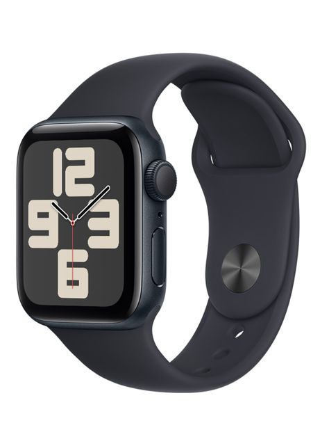 Apple Watch SE GPS 40mm Caja Aluminio y Correa Deportiva Medianoche Talla S/M-0
