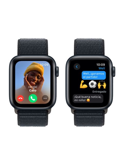 Apple Watch SE GPS 40mm Caja Aluminio y Correa Loop Medianoche-3