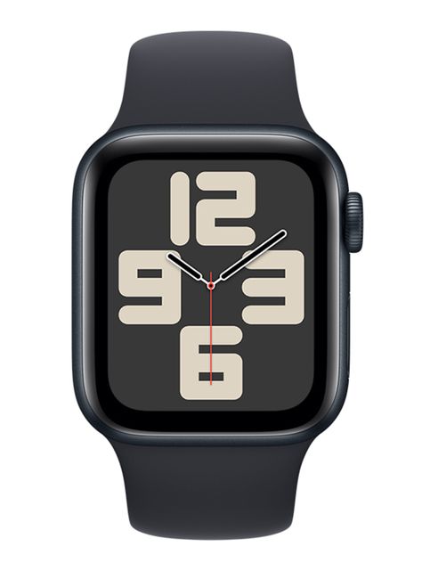Apple Watch SE GPS 44mm Caja Aluminio y Correa Deportiva Medianoche Talla M/L-1