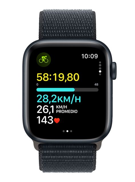 Apple Watch SE GPS 44mm Caja Aluminio y Correa Loop Medianoche-5