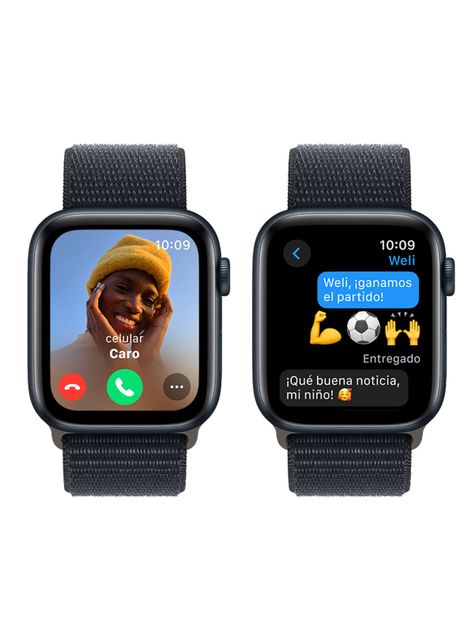 Apple Watch SE GPS 44mm Caja Aluminio y Correa Loop Medianoche-3