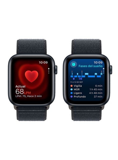 Apple Watch SE GPS 44mm Caja Aluminio y Correa Loop Medianoche-4