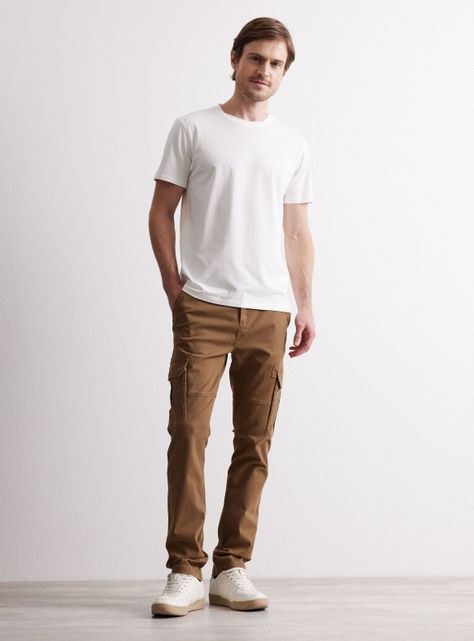 Pantalón Cargo Slim Fit-4