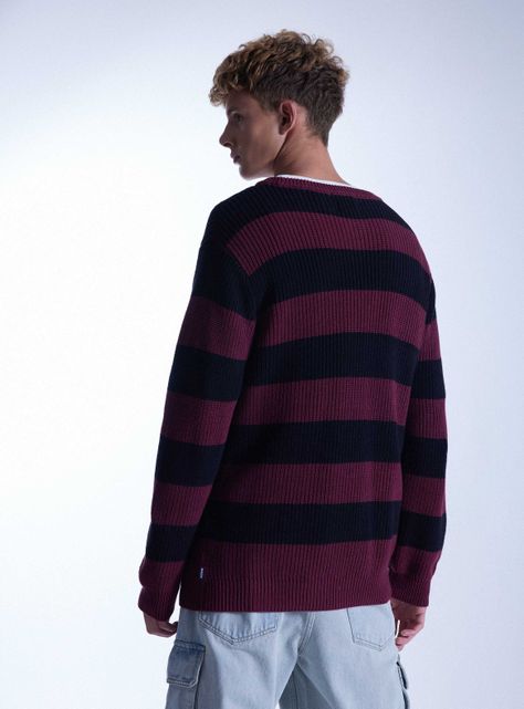 Sweater Grunge Rayas-1
